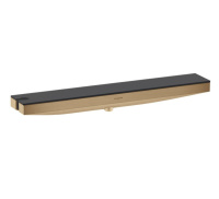 Подключение для душевого шланга с держателем Hansgrohe Rainfinity Porter 500 26843140 шлифованная бронза