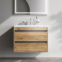 Тумба без раковины 75 см Am.Pm Pulse M91FHX0752OF дерево текстурированное