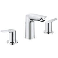 Смеситель для раковины с донным клапаном Grohe BauEdge New 20473 001 (20473001) хром