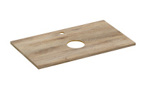 Столешница Cersanit WOOD из керамогранита Spirit 80x45x2 орех матовый 64188