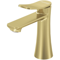 Смеситель для раковины Grossman Advans 510.K35.09.320 золото сатиновый Смеситель для раковины Grossman Advans 510.K35.09.320 золото сатиновый