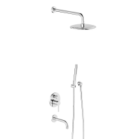 Душевой комплект с изливом Damixa Scandinavian Pure 936510000