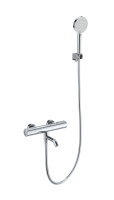 Смеситель для ванны с душем и термостатом WONZON & WOGHAND INN 2, хром WW-A2006-A1-CR Смеситель для ванны с душем и термостатом WONZON & WOGHAND INN 2, хром WW-A2006-A1-CR
