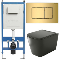 Комплект унитаза с инсталляцией Grossman Classic 97.4441BMS.04.30M с клавишей смыва