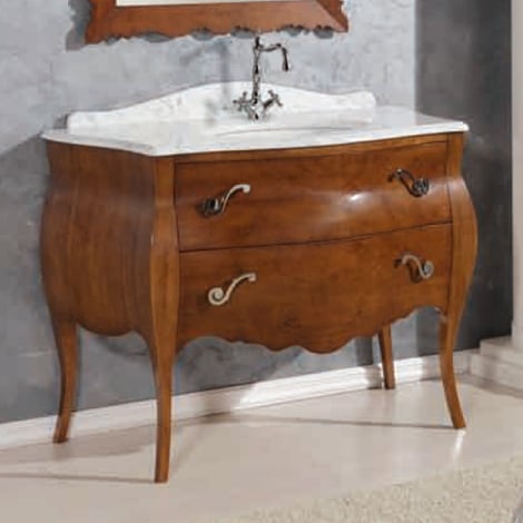 Тумба с раковиной Tiffany World 7241 ant bassanese/сr