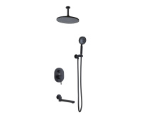 Комплект для душа с изливом Bronze de Luxe Scandi 14582/1B Комплект для душа с изливом Bronze de Luxe Scandi 14582/1B