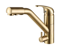 Смеситель для кухни с подключением к фильтру  Paulmark Hessen He213017-BR