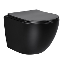 Унитаз подвесной Vincea Globo VT1-14MB безободковый