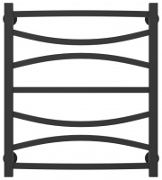 Полотенцесушитель Водяной Сунержа Ажур (60х50) Темный Титан Муар 15-0255-6050