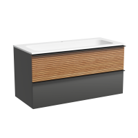 Тумба под раковину Sancos  Delta DL100GR дуб красный