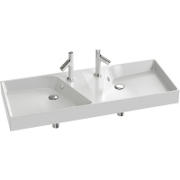 Раковина подвесная двойная Jacob Delafon Rythmik EXM112-Z-00