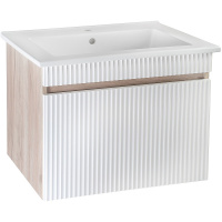 Тумба под раковину Runo крафтовый дуб Модена 75 (00-00001427)