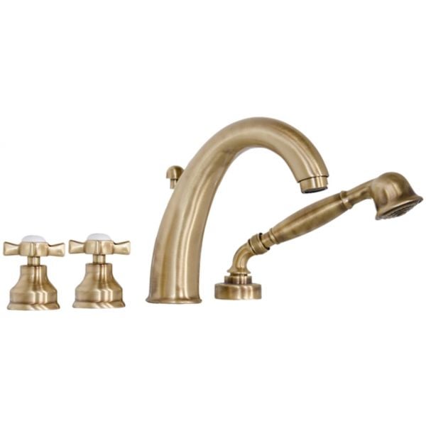 Смеситель на борт ванны Tiffany World London TW1720017V0BR Смеситель на борт ванны Tiffany World London TW1720017V0BR