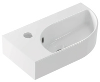 Раковина подвесная Cersanit CAMEO 45 левая 63405