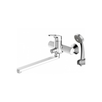 Смеситель для ванны с длинным изливом  Bravat Drop-D F648162C-LB-RUS