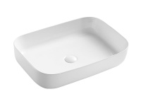 Раковина керамическая накладная (60x42) Art&Max AM310-T