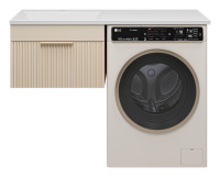 Тумба с раковиной под стиральную машину Brevita Enfida УТ000016094