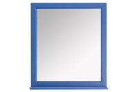 Зеркало (77х85)  ASB-Woodline Толедо 85 11197 (синий)
