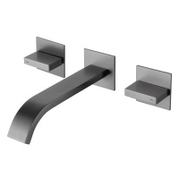 Смеситель ABBER Wasserfall AF8612NG для раковины скрытого монтажа, никель Смеситель ABBER Wasserfall AF8612NG для раковины скрытого монтажа, никель