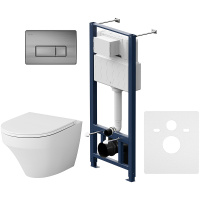 Комплект унитаза с инсталляцией AM.PM Gem FlashClean IS48031.901700