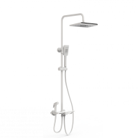 Душевая система с термостатом WONZON & WOGHAND, белый матовый WW-B3310-MW