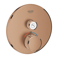 Термостат для встраиваемого монтажа на 1 выход Grohe Grohtherm SmartControl 29118 DL0 (29118DL0) теплый закат матовый Термостат для встраиваемого монтажа на 1 выход Grohe Grohtherm SmartControl 29118 DL0 (29118DL0) теплый закат матовый