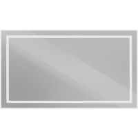 Зеркало (140х80) BelBagno Kraft  SPC-KRAFT-1400-800-SENS-AL с подсветкой