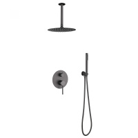 Душевой комплект ABBER Emotion AF8821NG скрытого монтажа без излива, никель