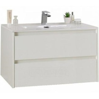 База под раковину подвесная BelBagno KRAFT-1000-2C-SO-BO Bianco Opaco