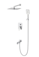 Душевая система встраиваемая WONZON & WOGHAND FLEX, брашированный никель WW-88939072-BN Душевая система встраиваемая WONZON & WOGHAND FLEX, брашированный никель WW-88939072-BN