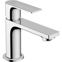 Смеситель для раковины с донным клапаном CoolStart Hansgrohe Rebris E 72585000 хром