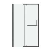 Душевая дверь (120х195) Grossman Pragma 100.K33.03.120.42.00, распашная