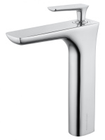 Смеситель для раковины высокий WONZON & WOGHAND SHARK, хром WW-481102-CR