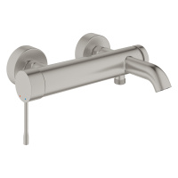 Смеситель для ванны однорычажный Grohe Essence 25250DC1 суперсталь
