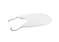 Крышка для биде Roca Carmen белая, supralit 806B5000B Крышка для биде Roca Carmen белая, supralit 806B5000B