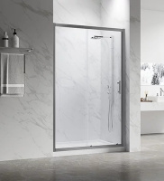 Душевая дверь Veconi Vianno VN-55GM, (130x195) VN55GM-130-01-C8 оружейная сталь