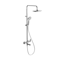 Душевая система с изливом Kerama Marazzi Fonte FO.202.KM.CR хром Душевая система с изливом Kerama Marazzi Fonte FO.202.KM.CR хром