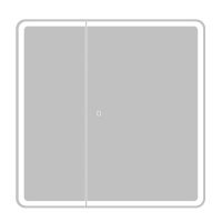 Зеркало-шкаф BelBagno SPC-MAR-800/800-2A-LED-TCH