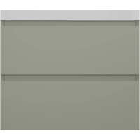 Тумба подвесная без раковины 70 см Style Line Манхэттен ЛС-00002364 оливковый матовый