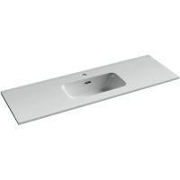 Раковина встраиваемая сверху (121х39,5) Ceramica Nova Compact CN7028