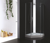 Душевой уголок (90х90) CEZARES BERGAMO BERGAMO-W-P-1-90-C-Cr-R-IV