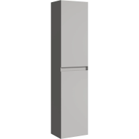 Пенал подвесной 35 см Aqwella Geometria GE0535ST серый туман матовый