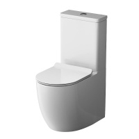 Напольный унитаз-компакт Am.Pm Like C808600SC, с сиденьем микролифт