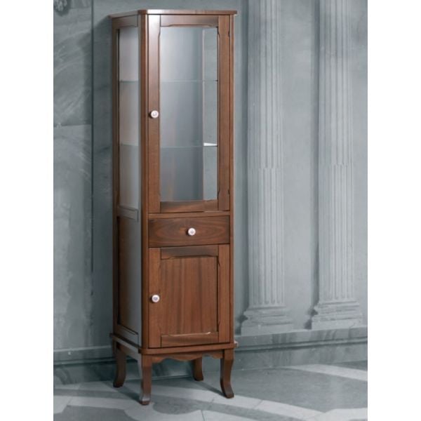 Шкаф-колонна напольная правая орех Tiffany World Sofia 4219noce*3DX