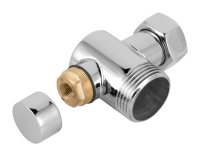 Вентиль Сунержа угловой под шестигранник (G 1" НР х G 3/4" НГ) 04-1300-0134 хамелеон