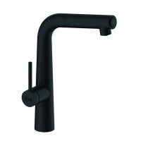 Смеситель для кухни с каналом для фильтрованной воды, IDDIS Pure PURBLFBi05, черный