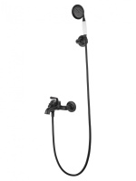 Смеситель для ванны с душем WONZON & WOGHAND STEAM, черный матовый WW-88639008-MB