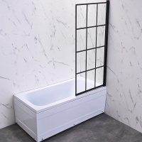 Шторка на ванну Veconi Palau PL-77R, (70x150) PL77R-70-01-C6