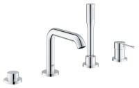Смеситель однорычажный для ванны на 4 отверстия Grohe Essence New 19578 001 (19578001) хром
