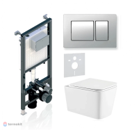 Комплект 3в1 Koller Pool Alcora ST 1200+ GRACE Matt Chrome+KVADRO